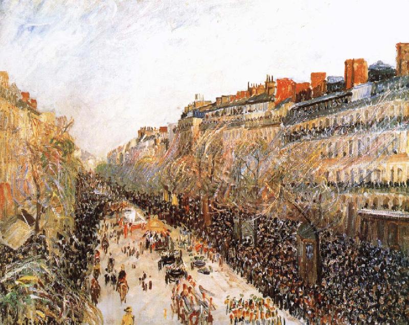 Camille Pissarro Boulevard Montmartre